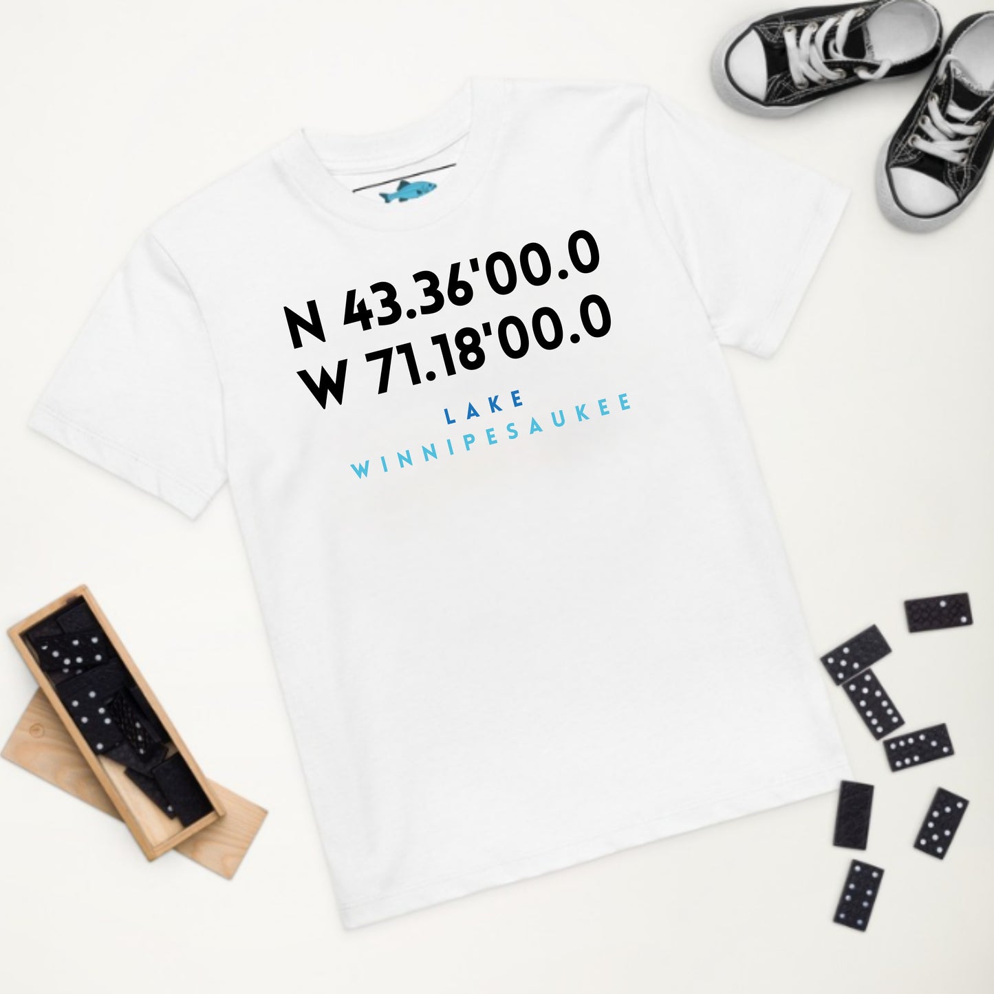 Lake Winnipesaukee Kids Organic T-Shirt