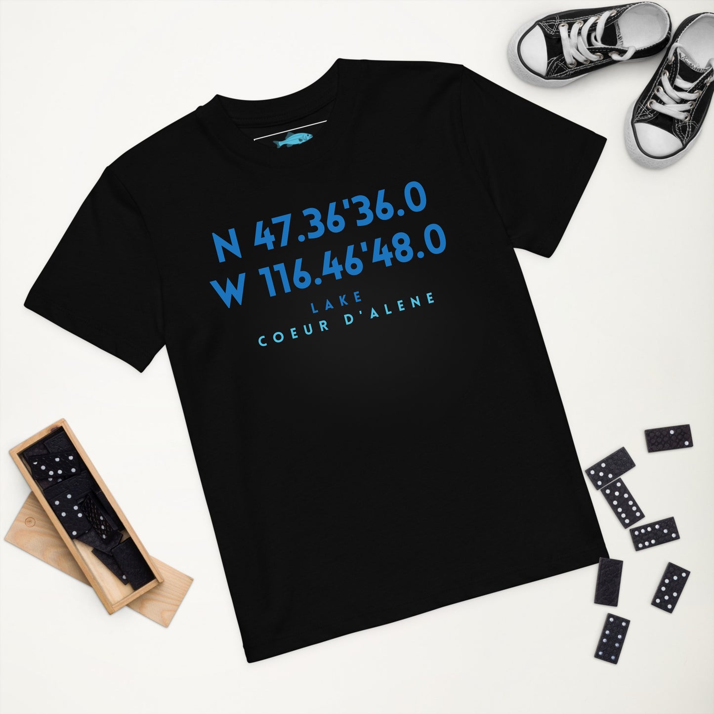 Flathead Lake Kids Organic T-Shirt