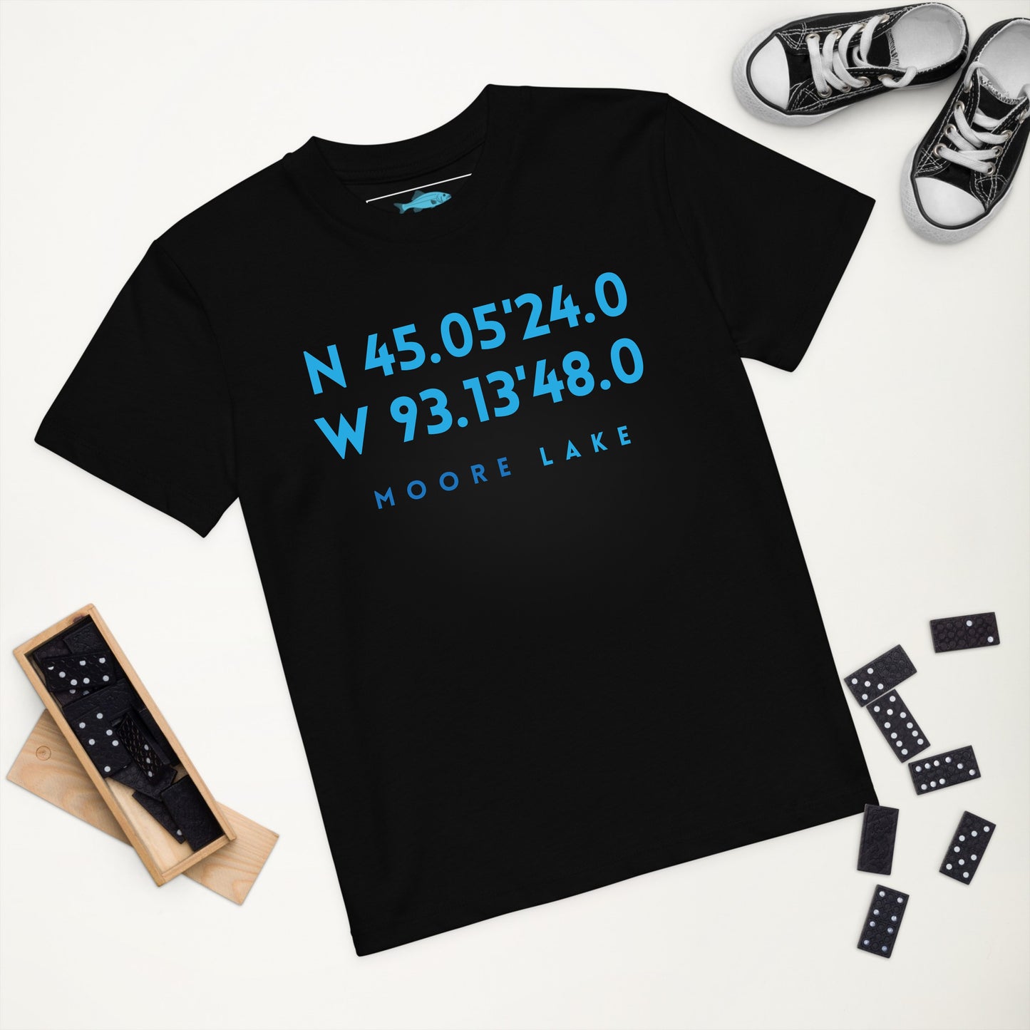 Moore Lake Kids Organic T-Shirt