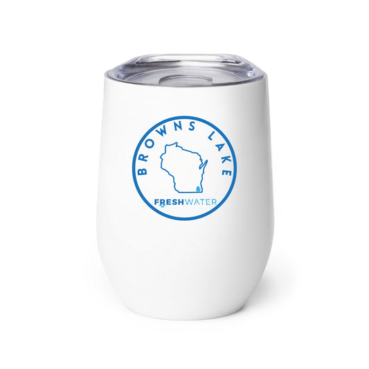 Browns Lake Premium Wine tumbler