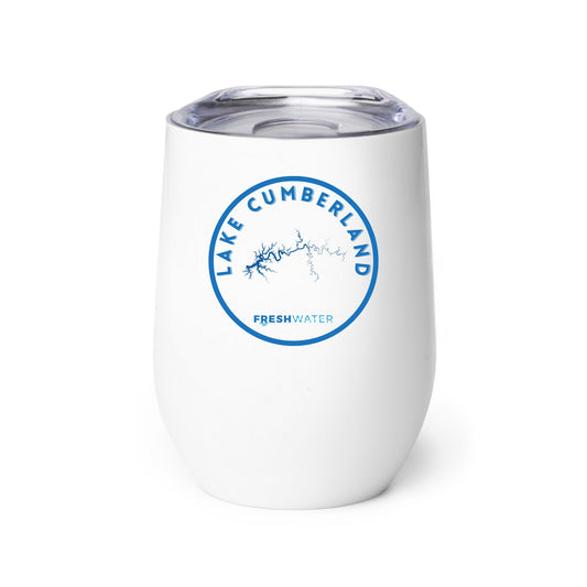 Lake Cumberland Premium Wine tumbler
