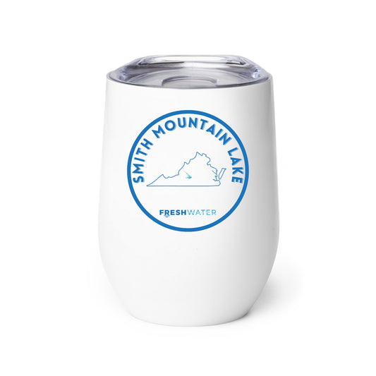 Smith Mountain Lake Premium Wine tumbler