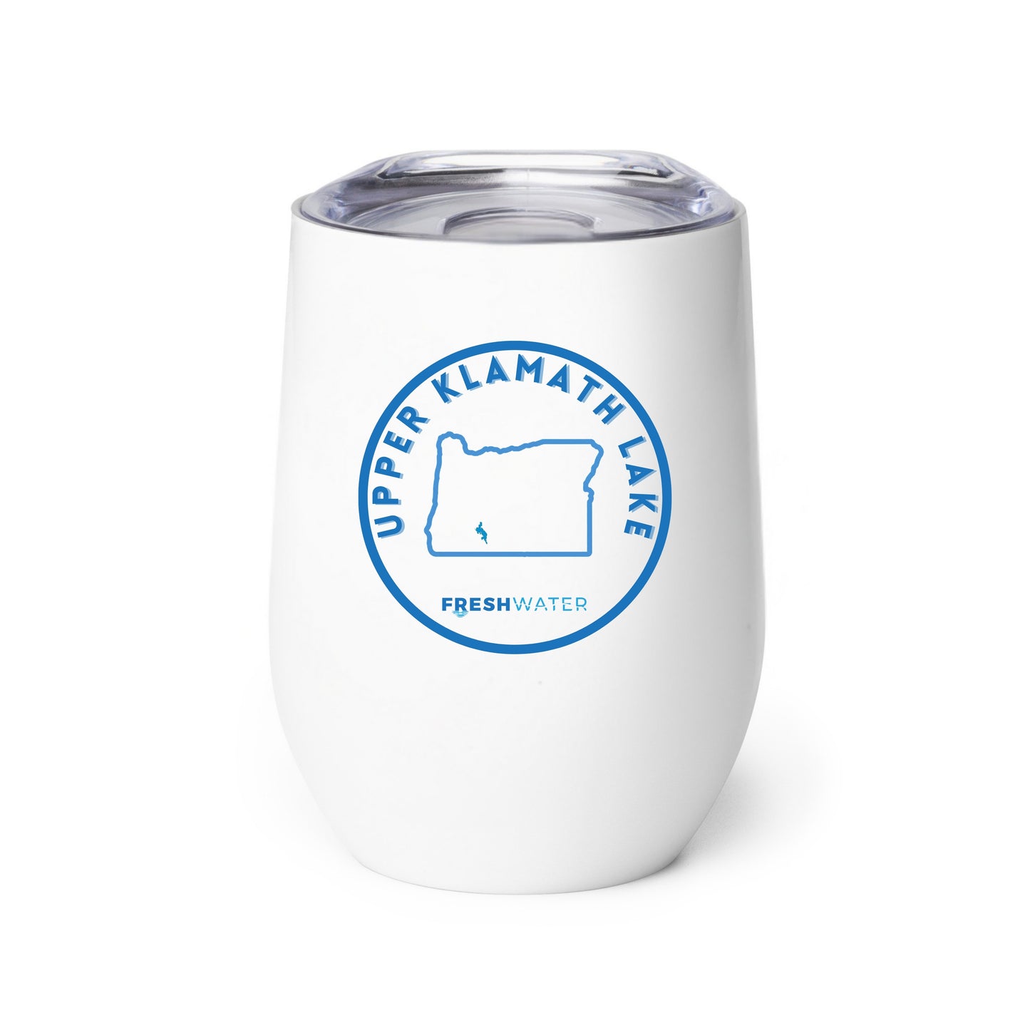 Upper Klamath Lake Premium Wine tumbler