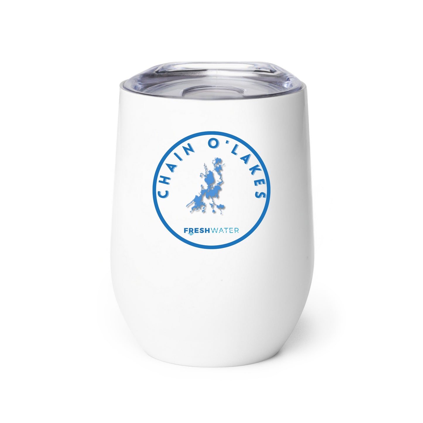Chain O'Lakes Premium Wine tumbler
