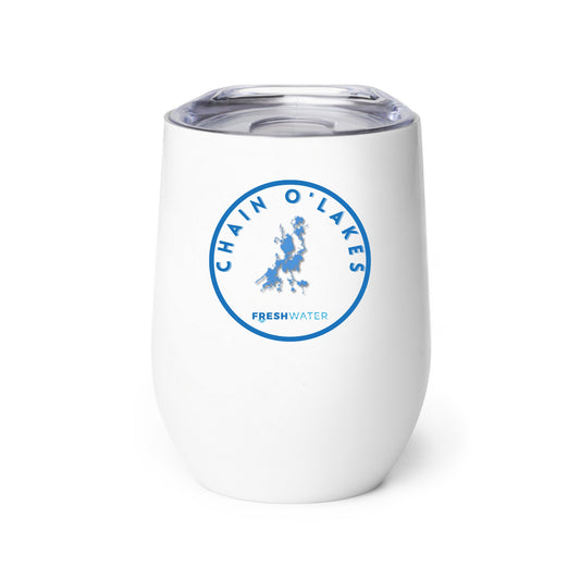 Chain O'Lakes Premium Wine tumbler