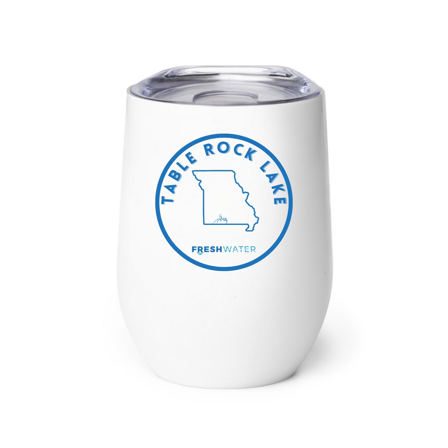 Table Rock Lake Premium Wine tumbler