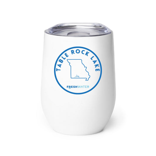 Table Rock Lake Premium Wine tumbler