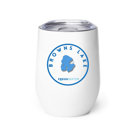 Browns Lake Premium Wine tumbler