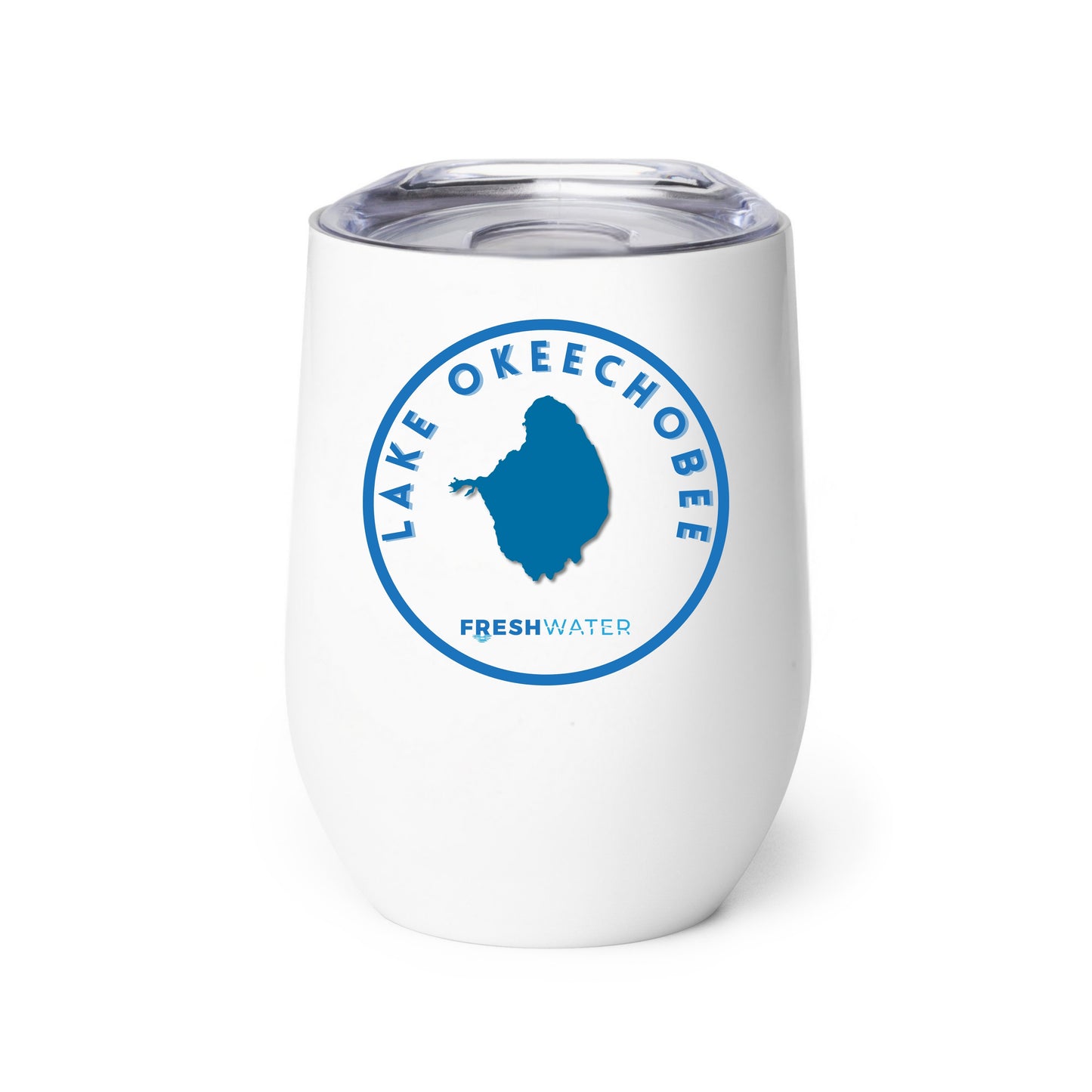 Lake Okeechobee Premium Wine tumbler