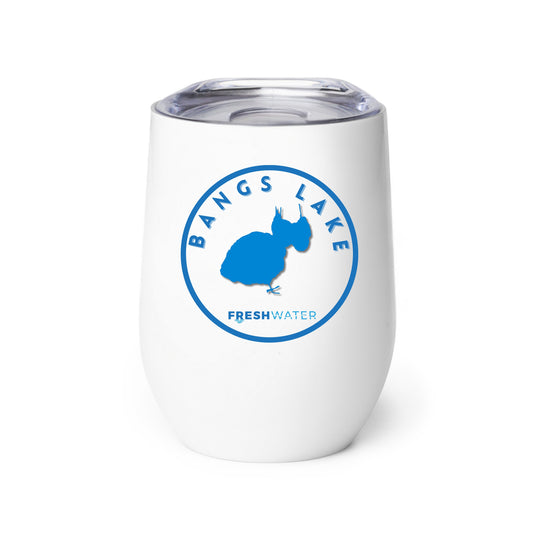 Bangs Lake Premium Wine tumbler
