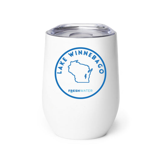 Lake Winnebago Premium Wine tumbler