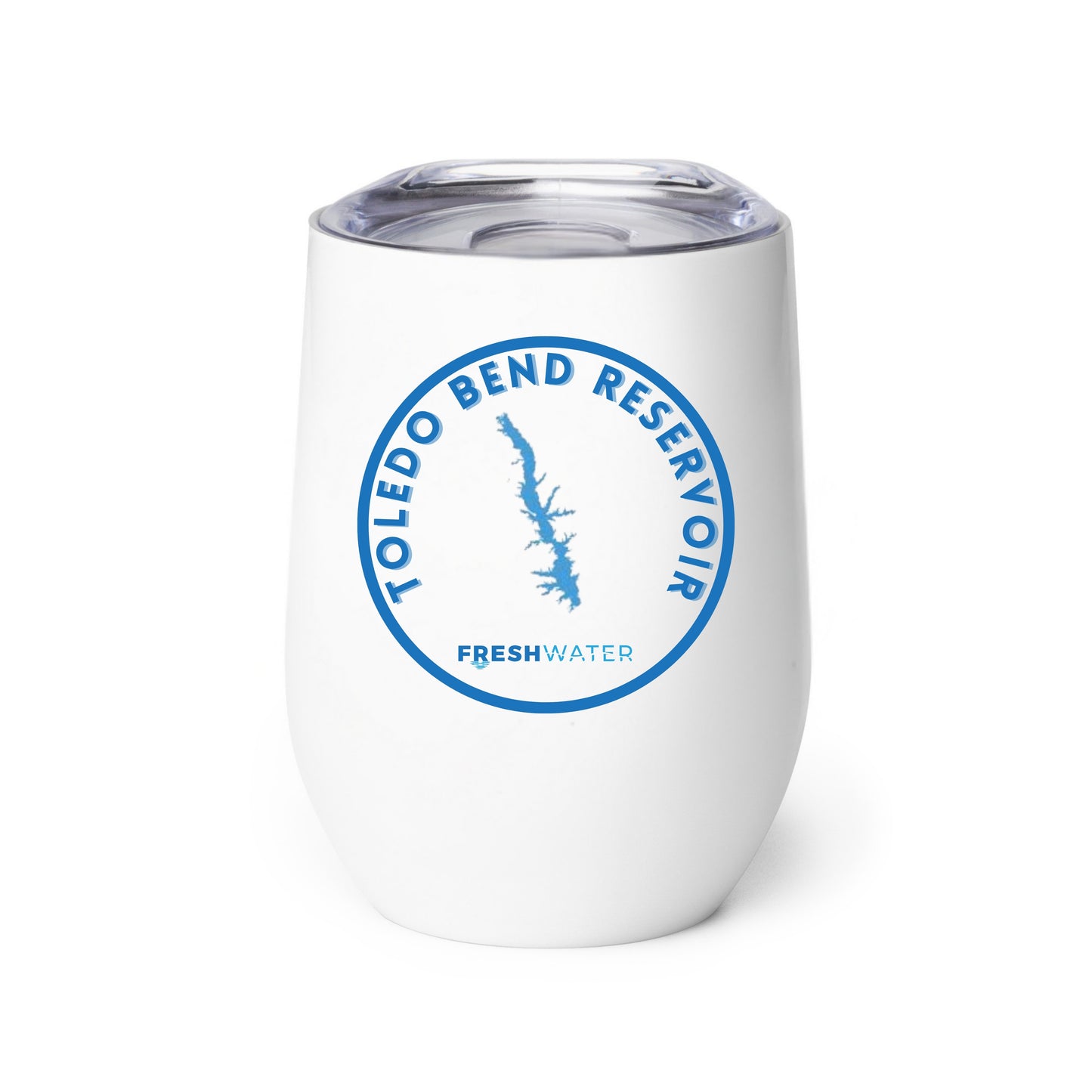 Toledo Bend Reservoir Premium Wine tumbler