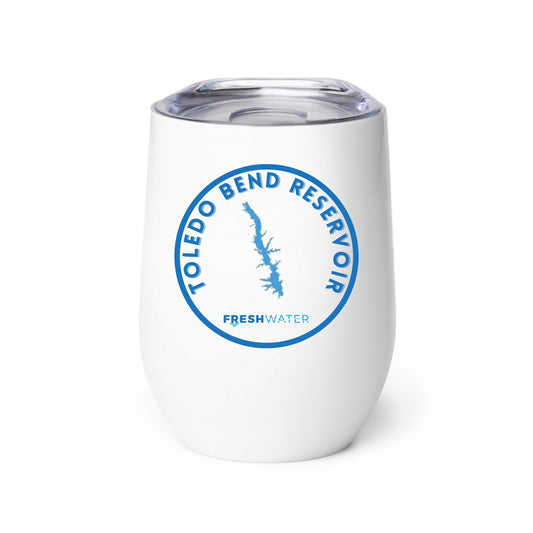 Toledo Bend Reservoir Premium Wine tumbler