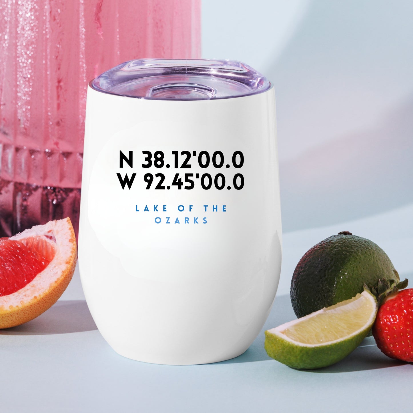 Lake of the Ozarks Premium Wine tumbler