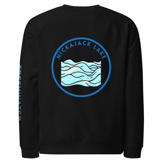 Nickajack Lake Premium organic raglan sweatshirt