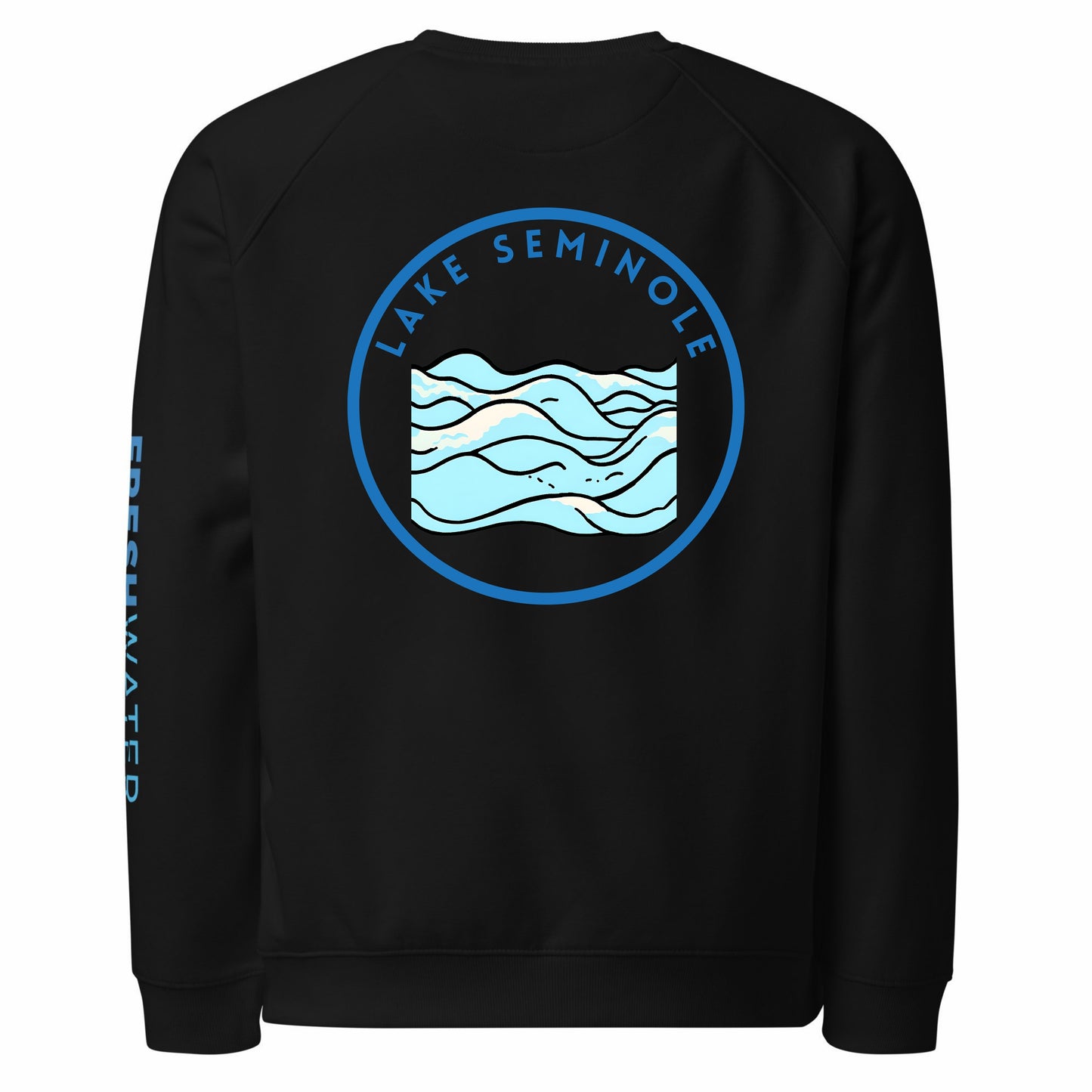 Lake Seminole Premium organic raglan sweatshirt
