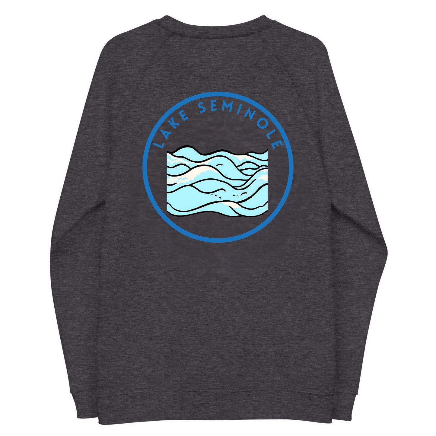 Lake Seminole Premium organic raglan sweatshirt