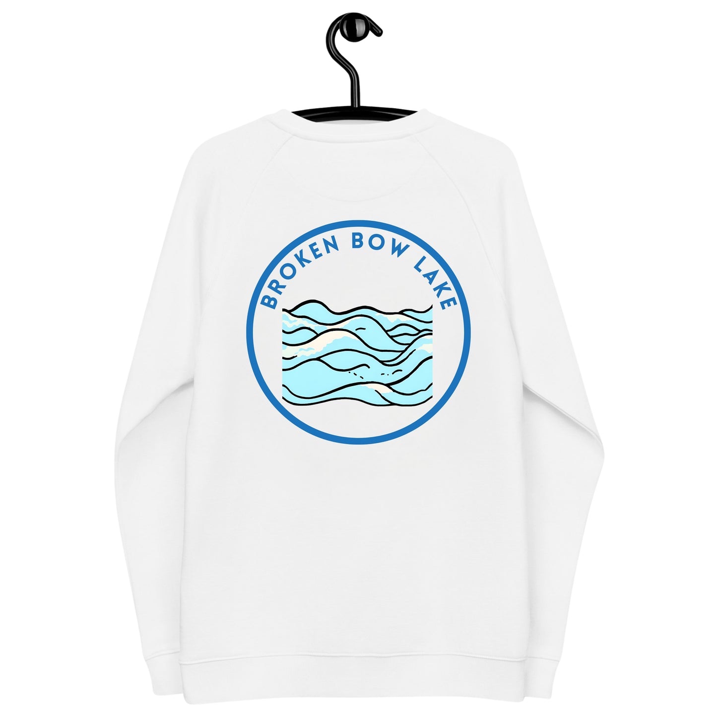 Broken Bow Lake organic raglan sweatshirt