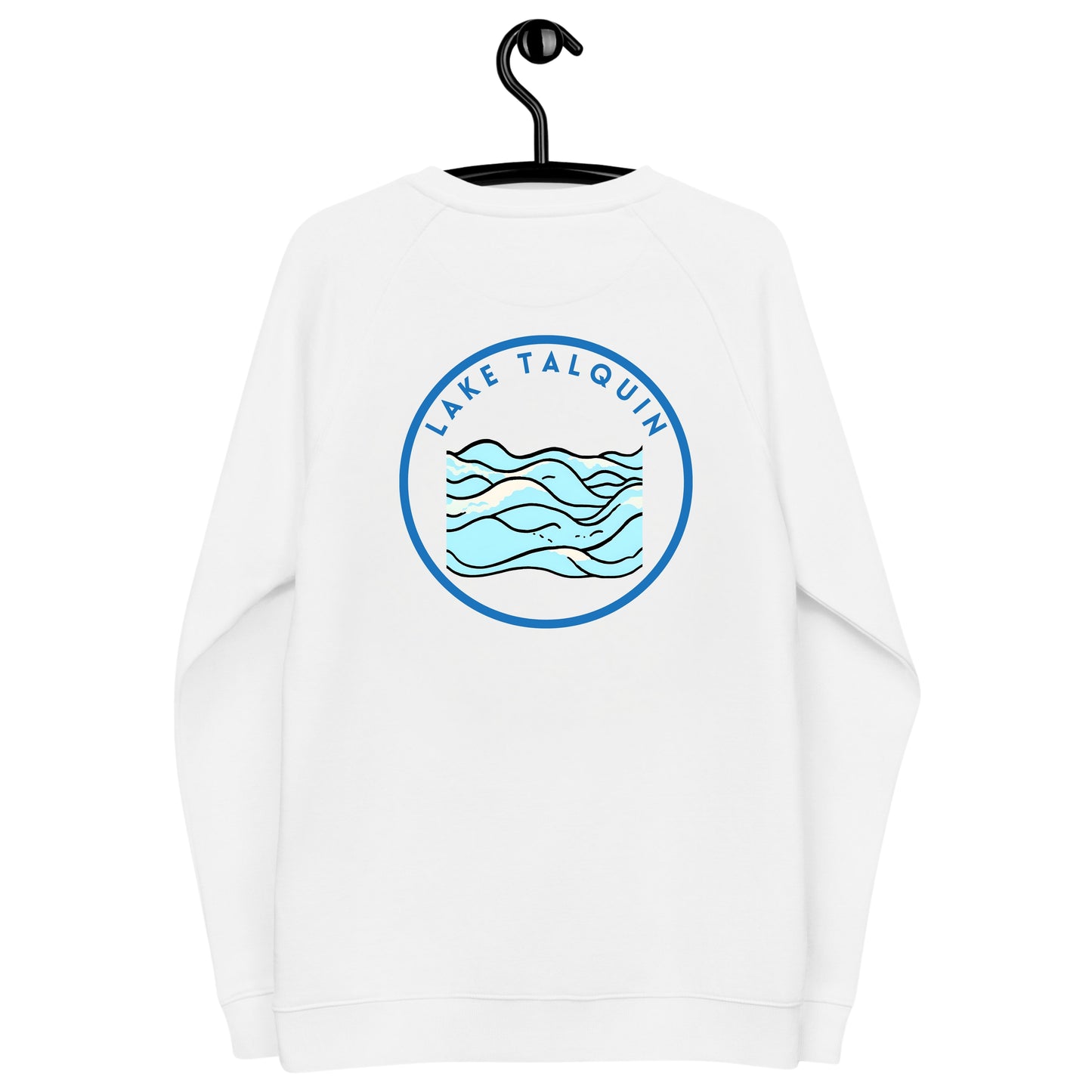 Lake Talquin organic raglan sweatshirt