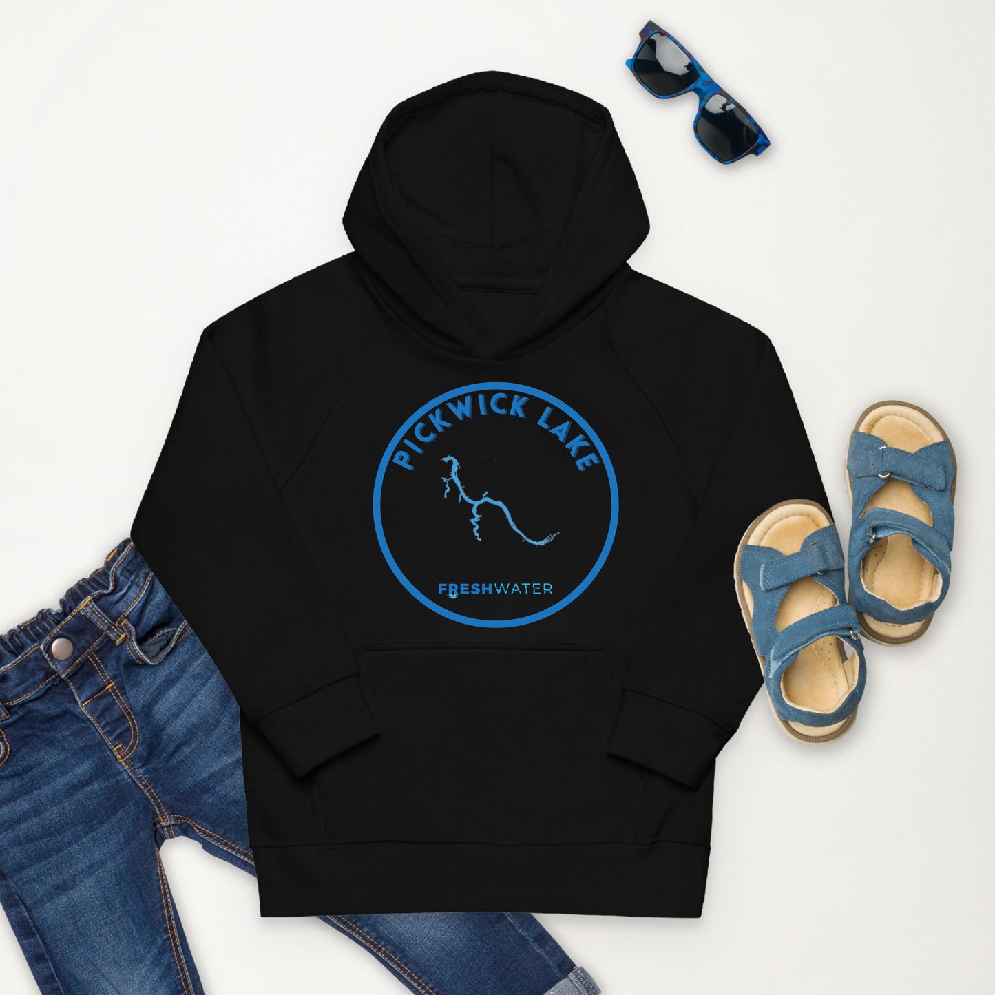 Pickwick Lake Kids eco hoodie