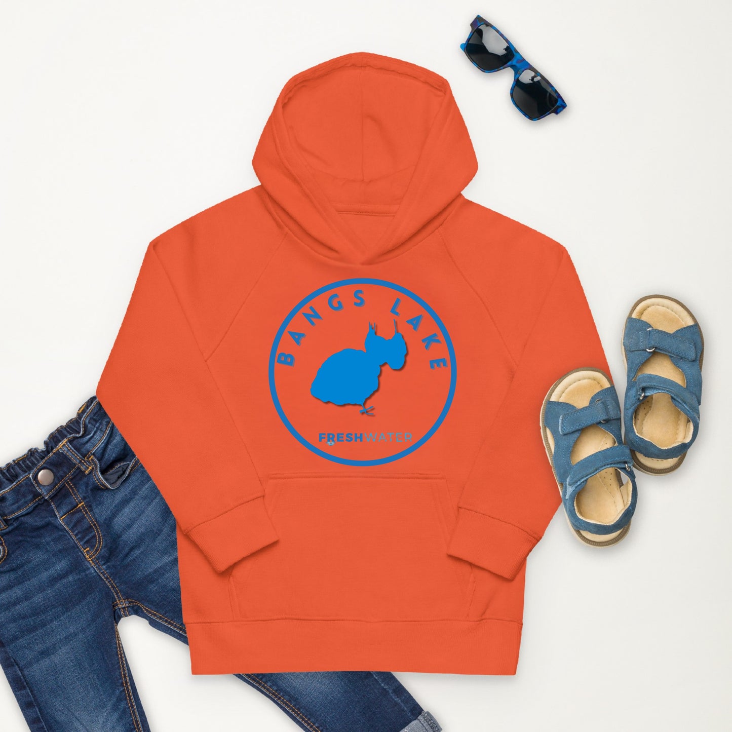 Bangs Lake Kids eco hoodie