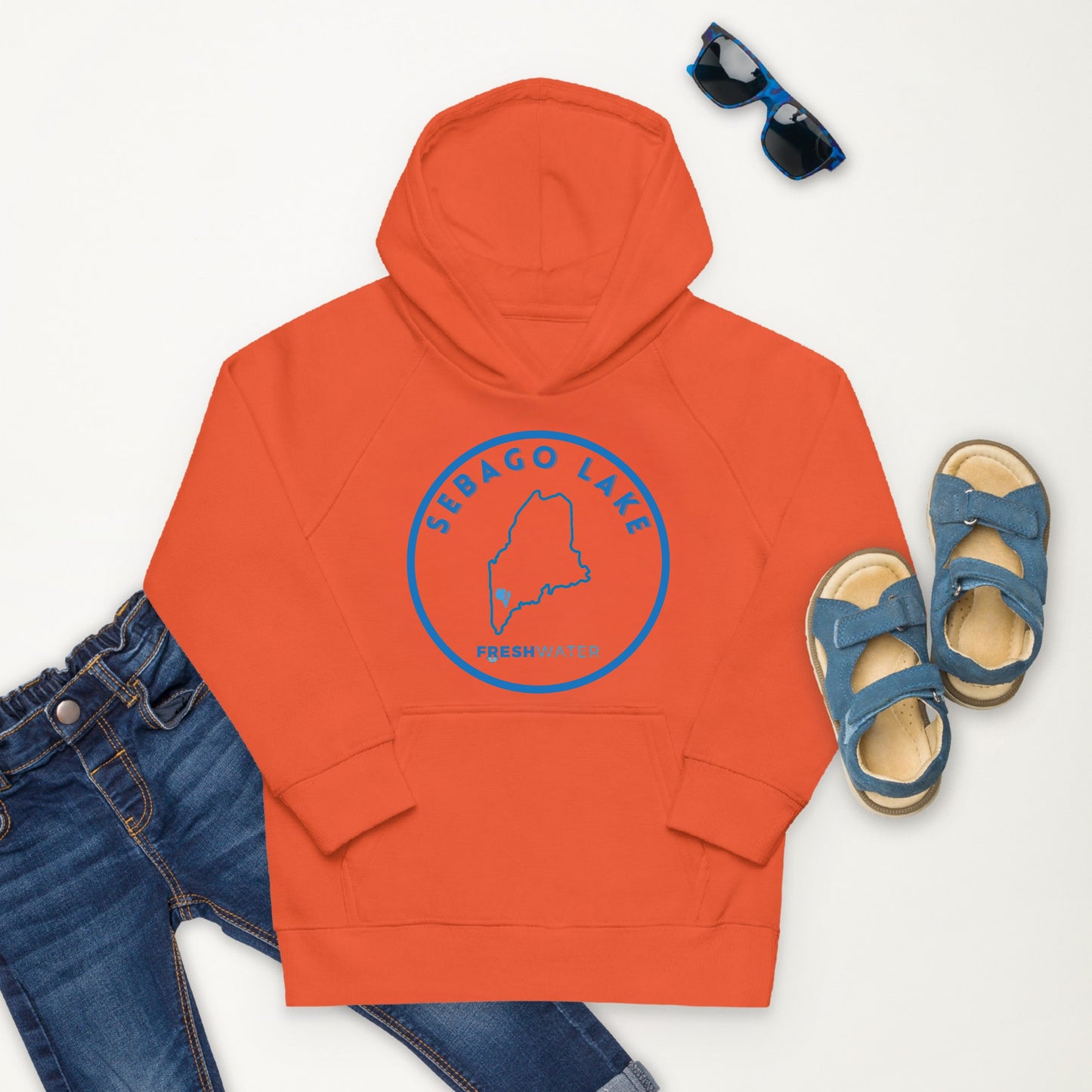 Sebago Lake Kids eco hoodie