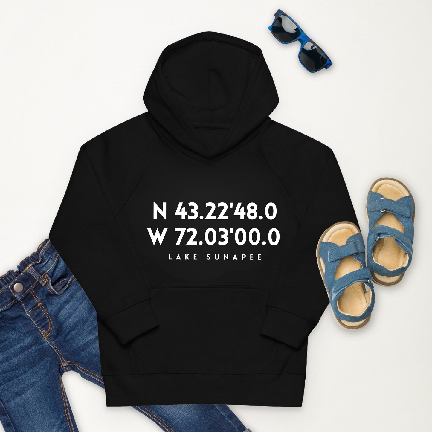 Lake Sunapee Kids Premium eco hoodie