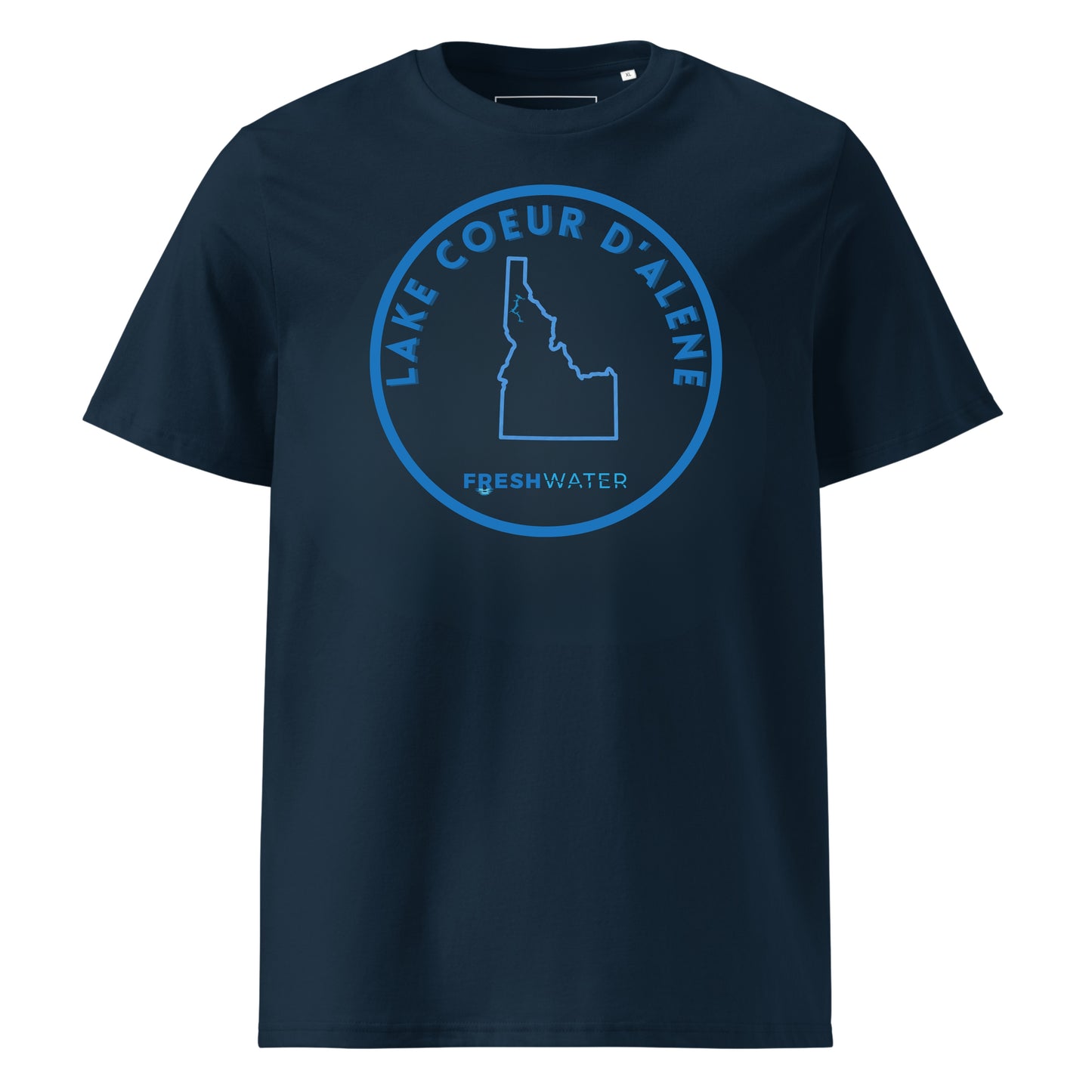 Lake Coeur d'Alene Premium Organic Cotton-T