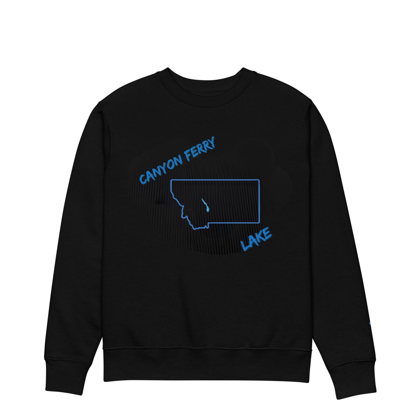 Canyon Ferry Lake eco sweatshirt