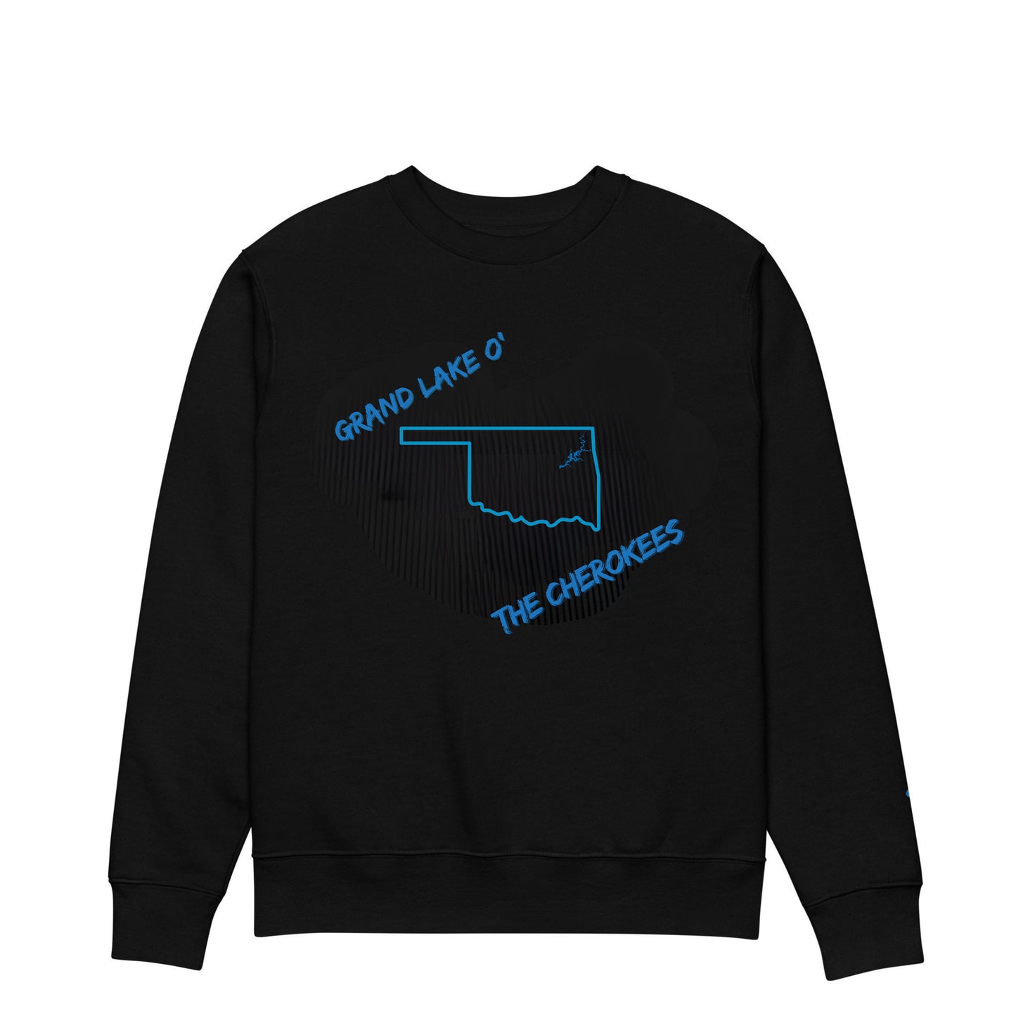 Grand Lake o' the Cherokees eco sweatshirt