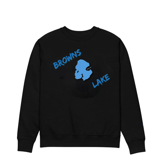 Browns Lake eco sweatshirt