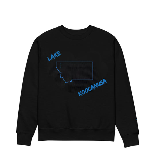 Lake Koocanusa eco sweatshirt