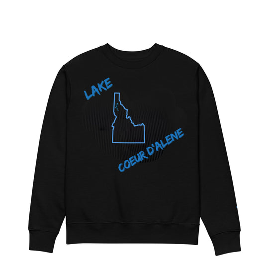 Lake Coeur d'Alene eco Premium sweatshirt