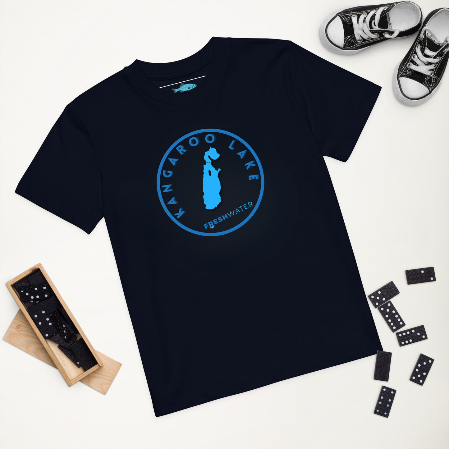 Kangaroo Lake Kids Organic T-Shirt