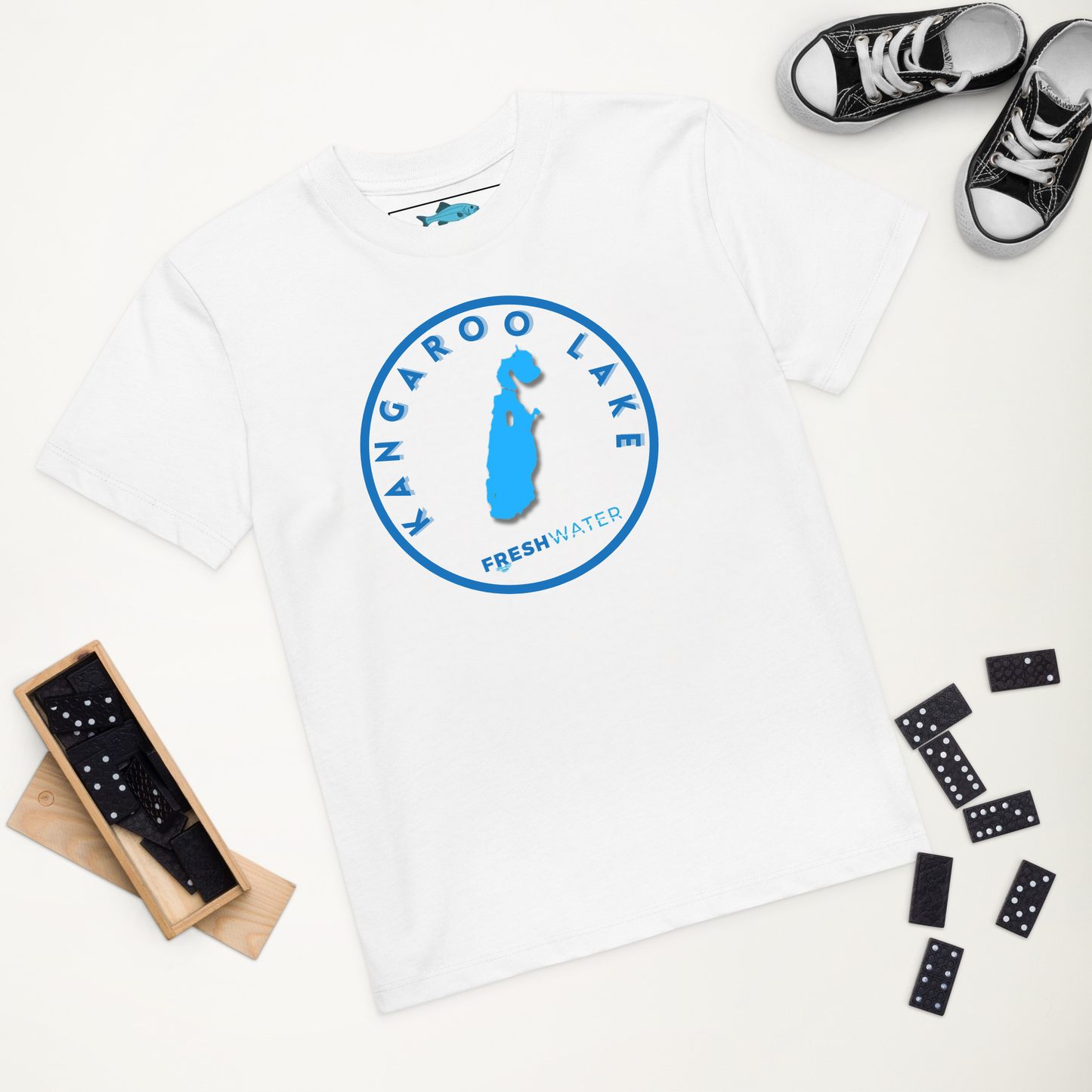 Kangaroo Lake Kids Organic T-Shirt