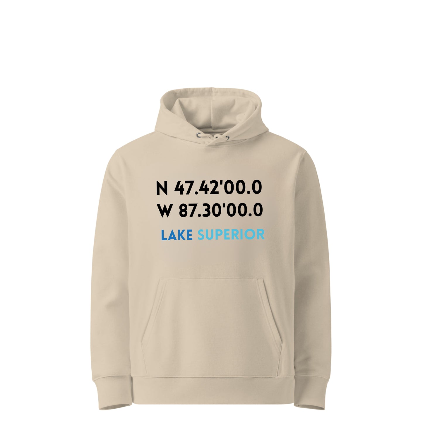 Lake Superior Premium Eco Hoodie