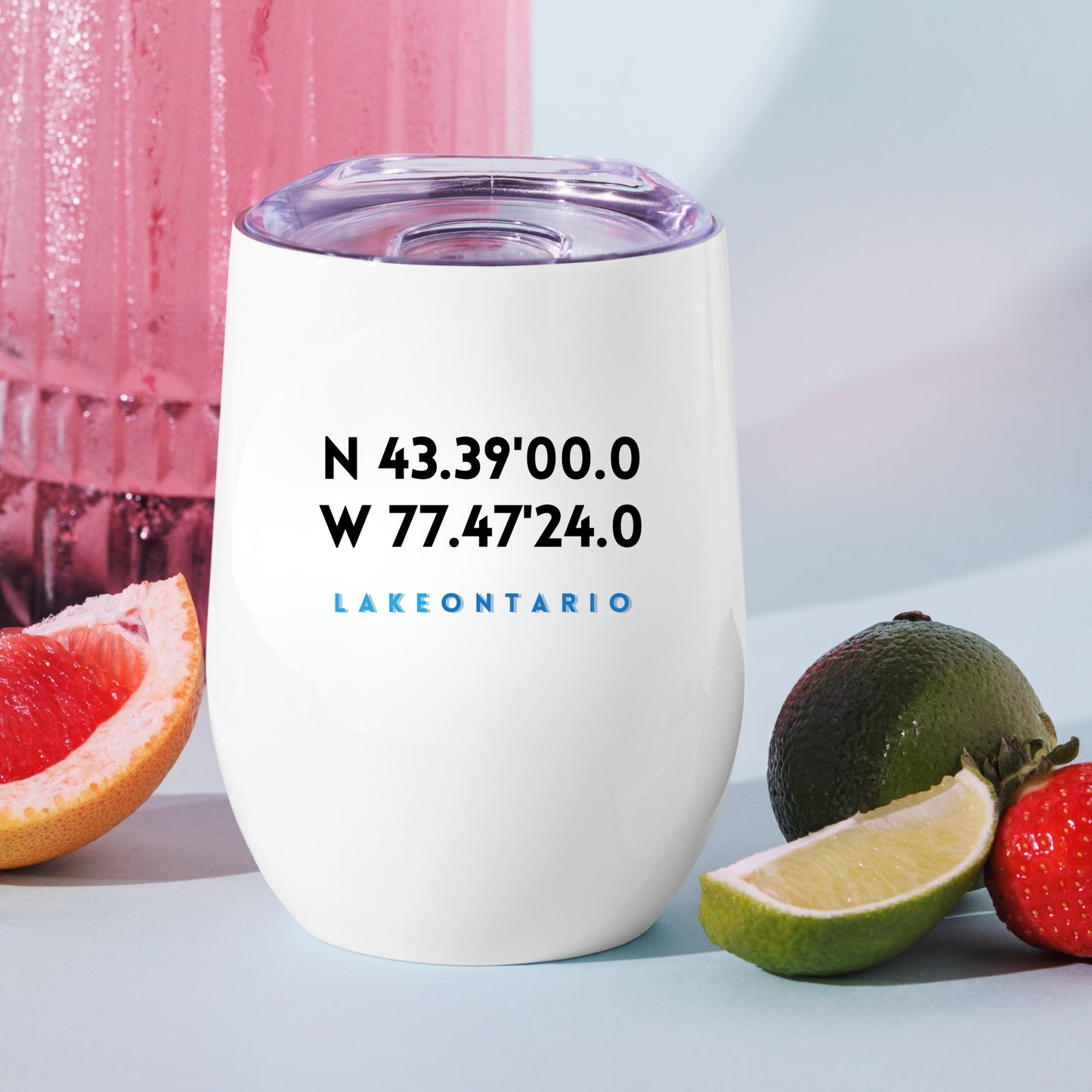 Lake Ontario Wine tumbler