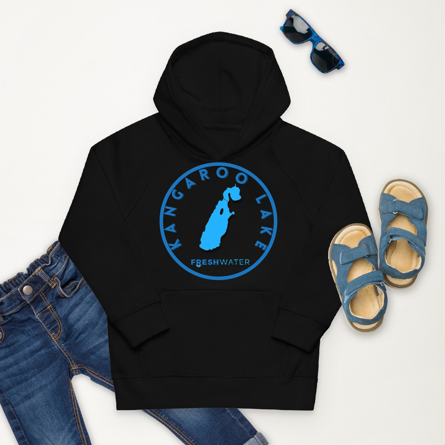 Kangaroo Lake Kids eco hoodie