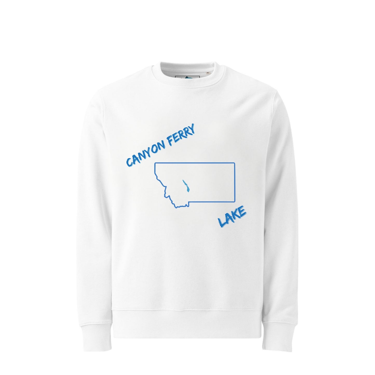 Canyon Ferry Lake eco sweatshirt