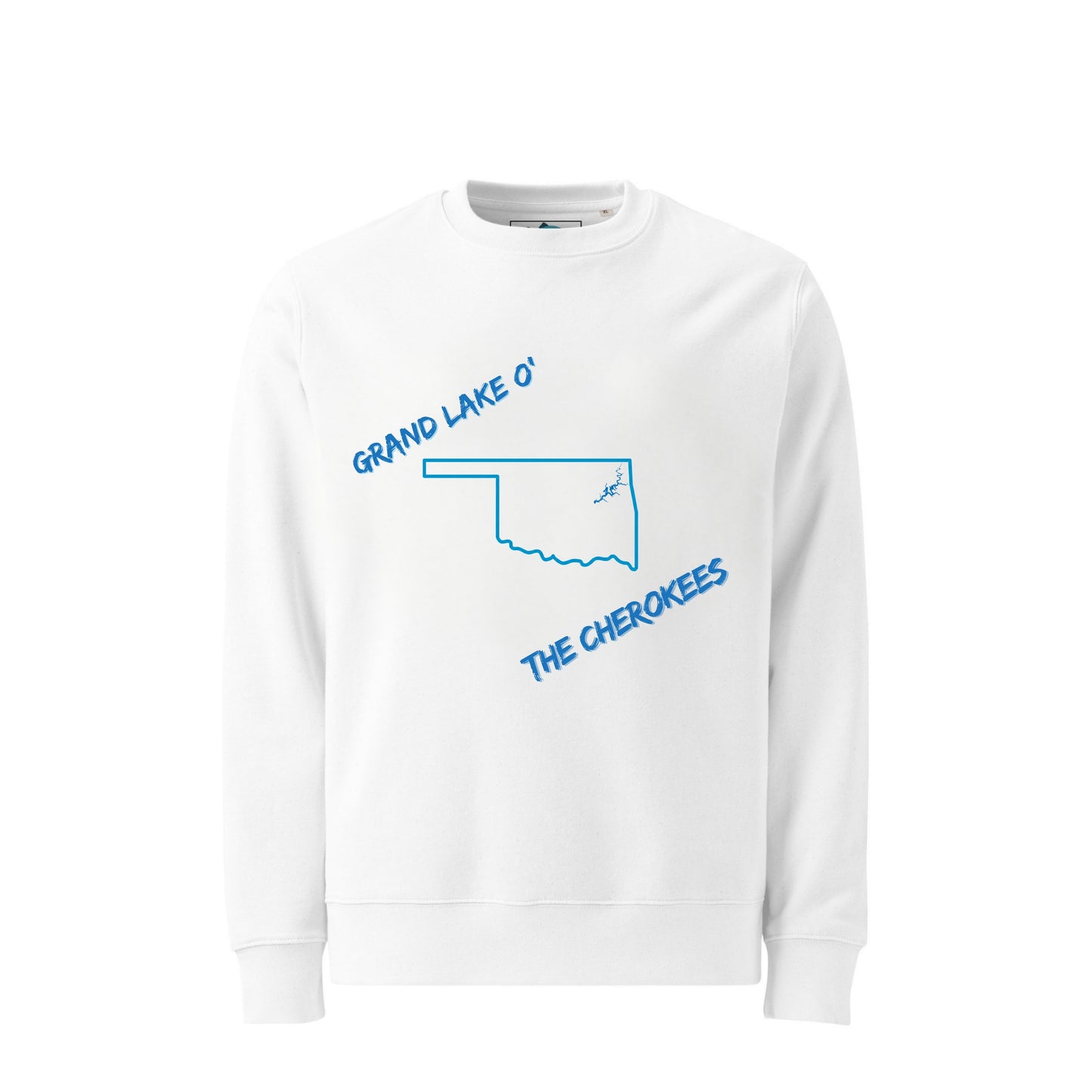 Grand Lake o' the Cherokees eco sweatshirt