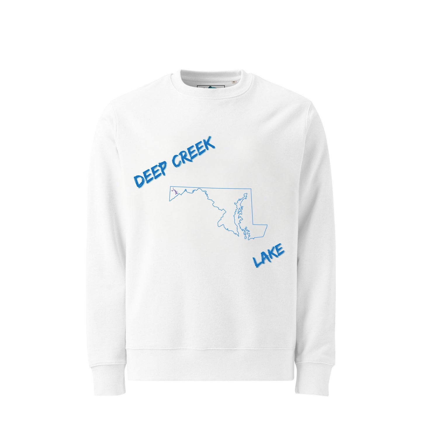 Deep Creek Lake eco sweatshirt