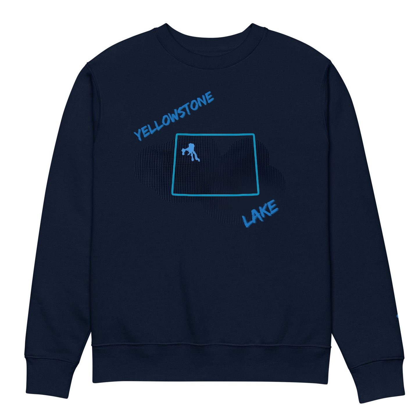 Yellowstone Lake eco sweatshirt