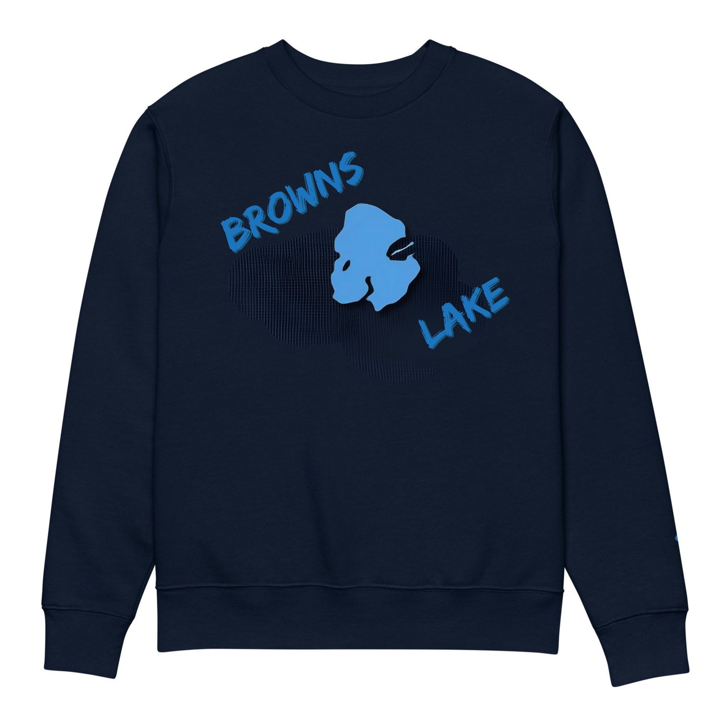 Browns Lake eco sweatshirt