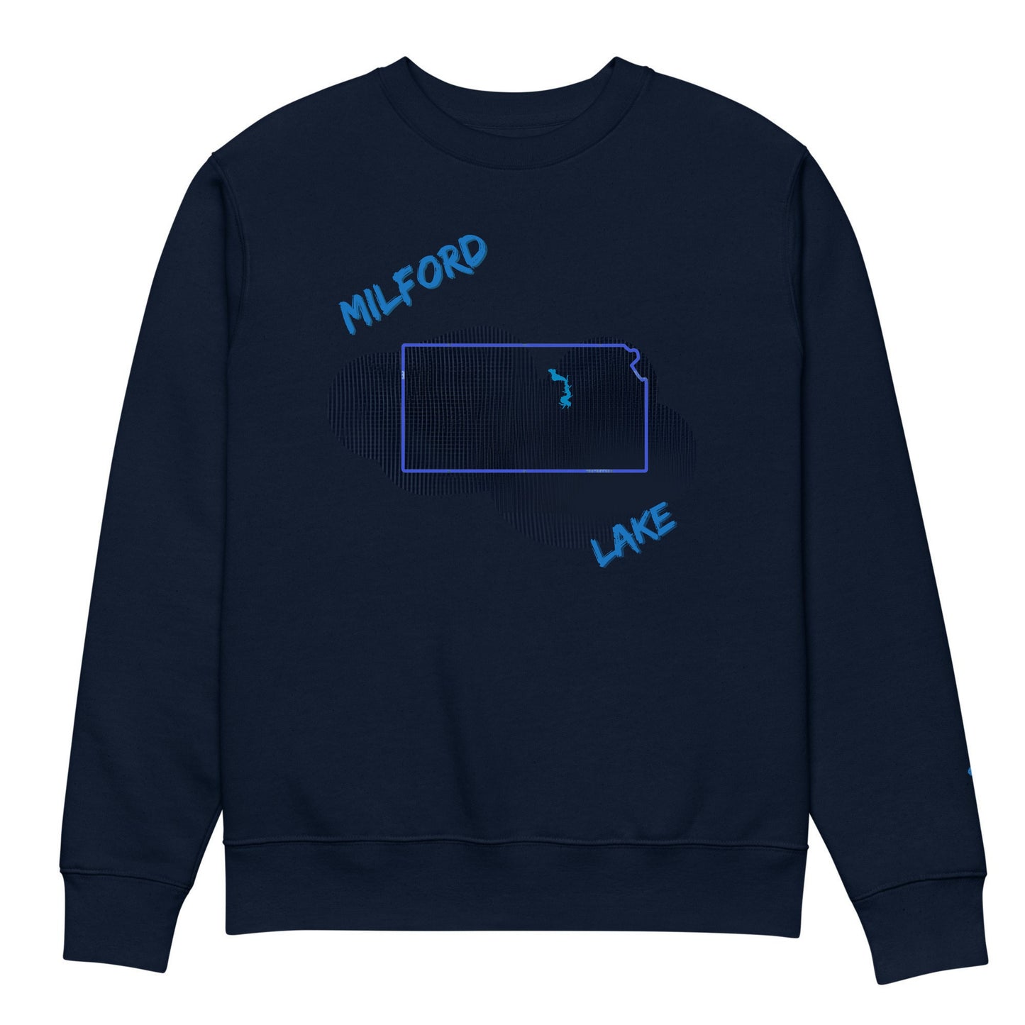Milford Lake eco sweatshirt