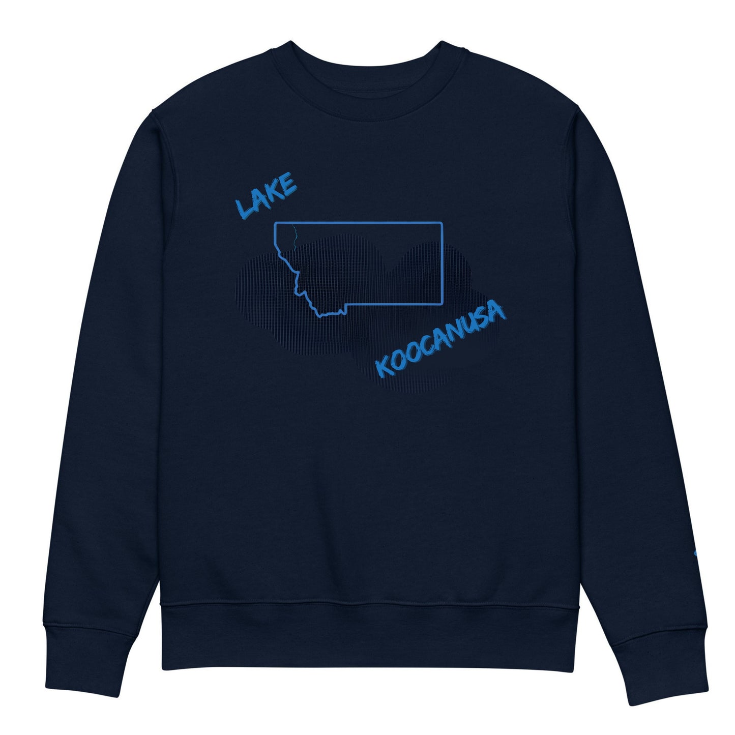 Lake Koocanusa eco sweatshirt