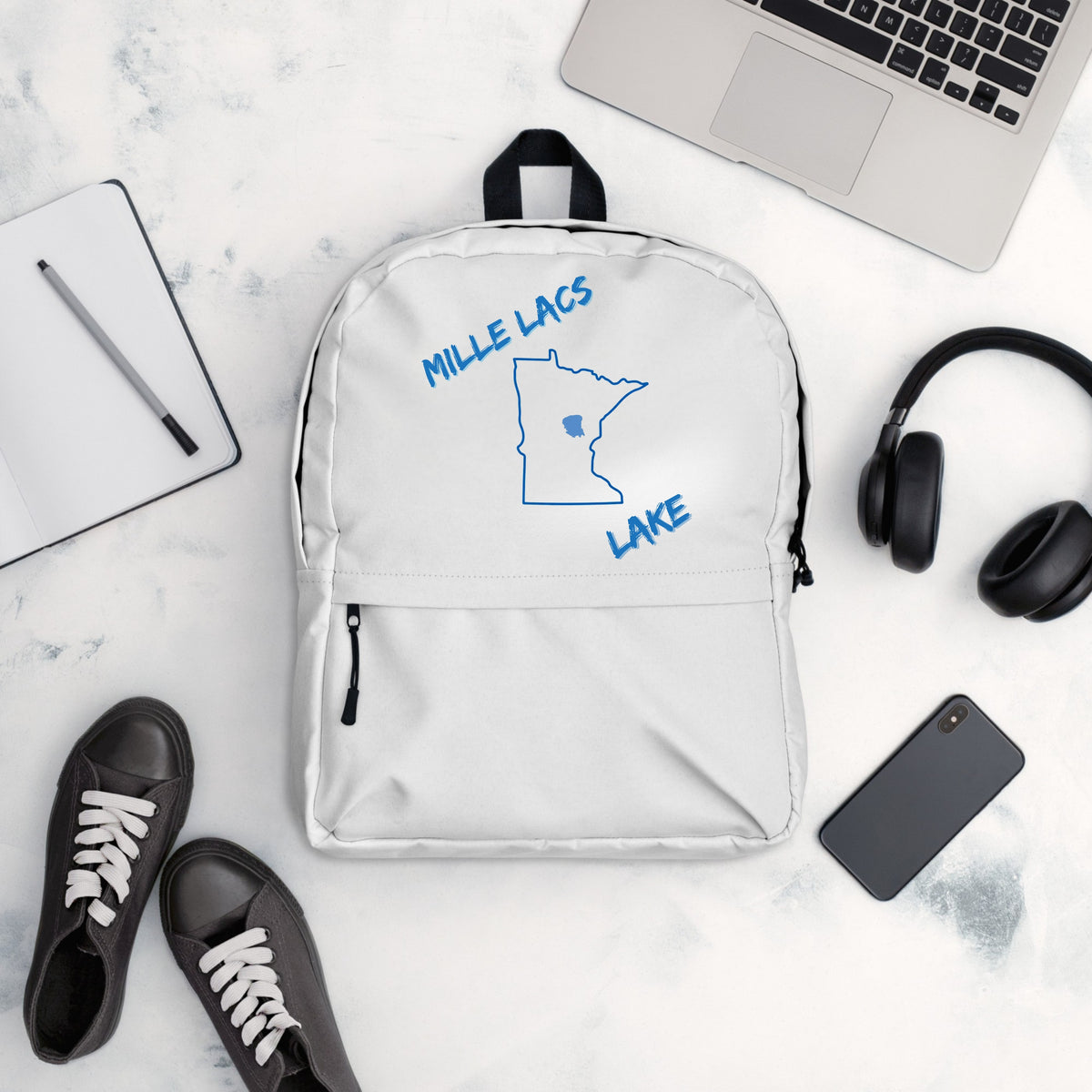 Mille Lacs Lake Premium Backpack
