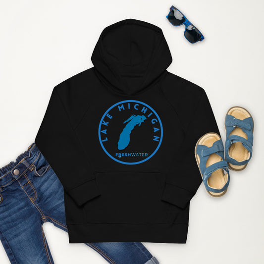 Lake Michigan Kids eco hoodie