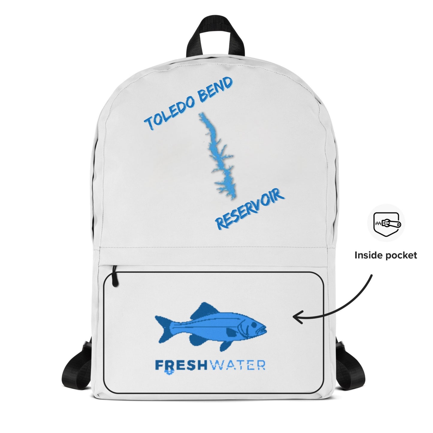 Toledo Bend Reservoir Premium Backpack