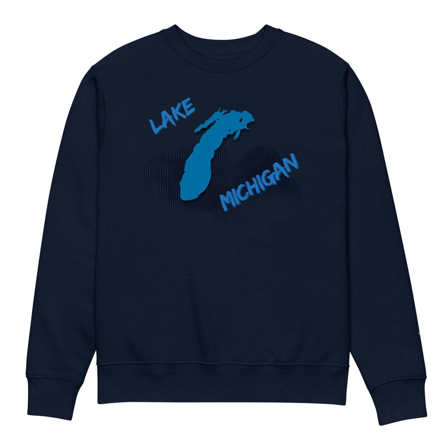 Lake Michigan eco sweatshirt