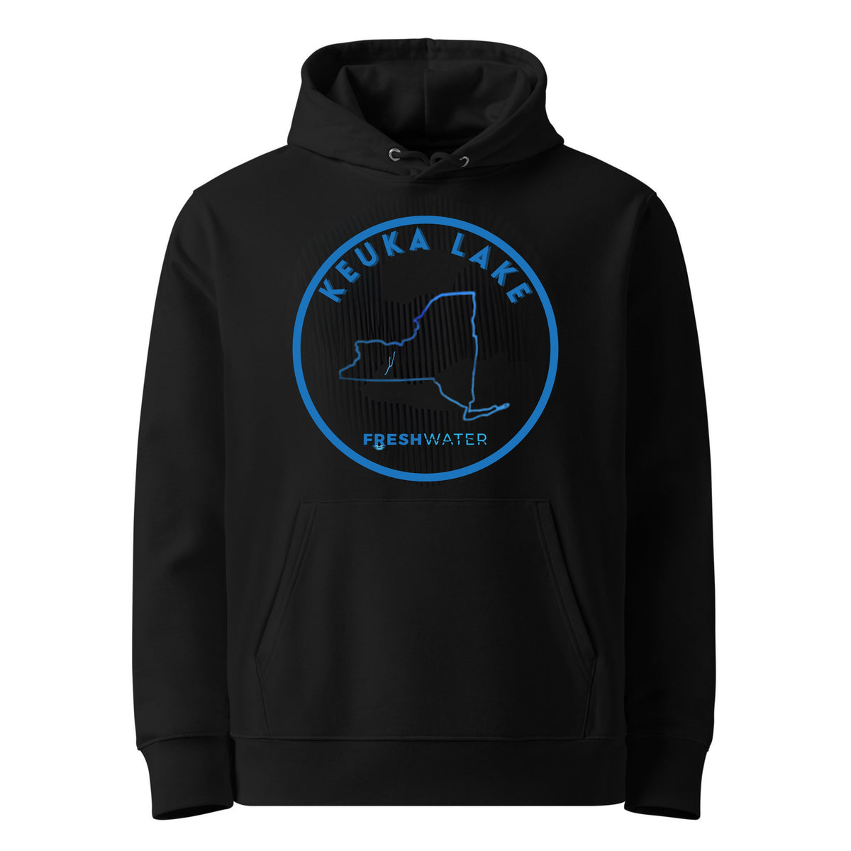 Keuka Lake Premium Eco Hoodie
